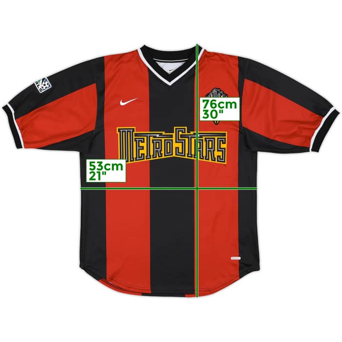 2002 NY/NJ Metrostars Home Shirt - 8/10 - (S)