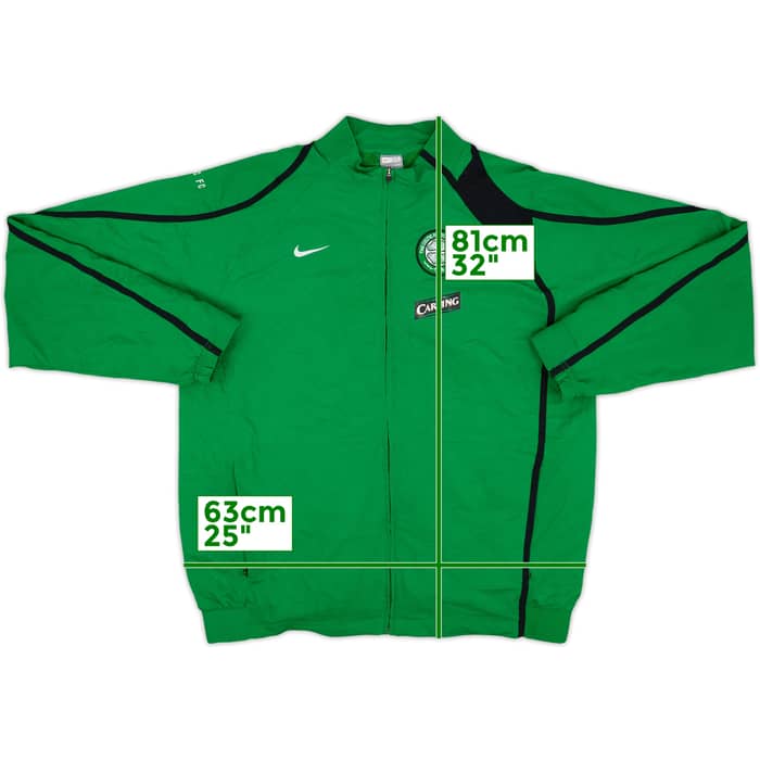 2007-08 Celtic Nike Track Jacket - 8/10 - (XXL)