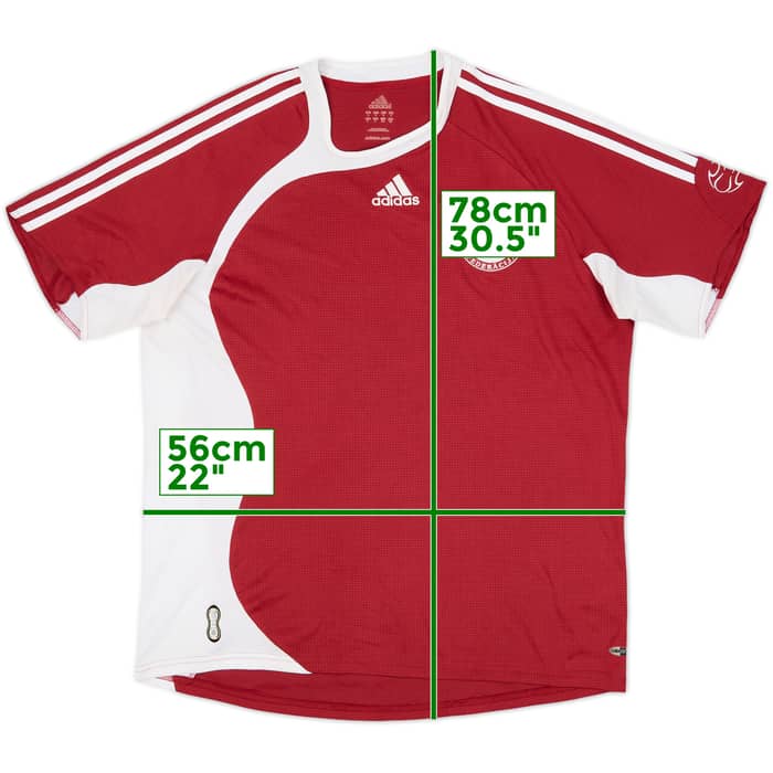 2006-08 Latvia Home Shirt - 8/10 - (L)