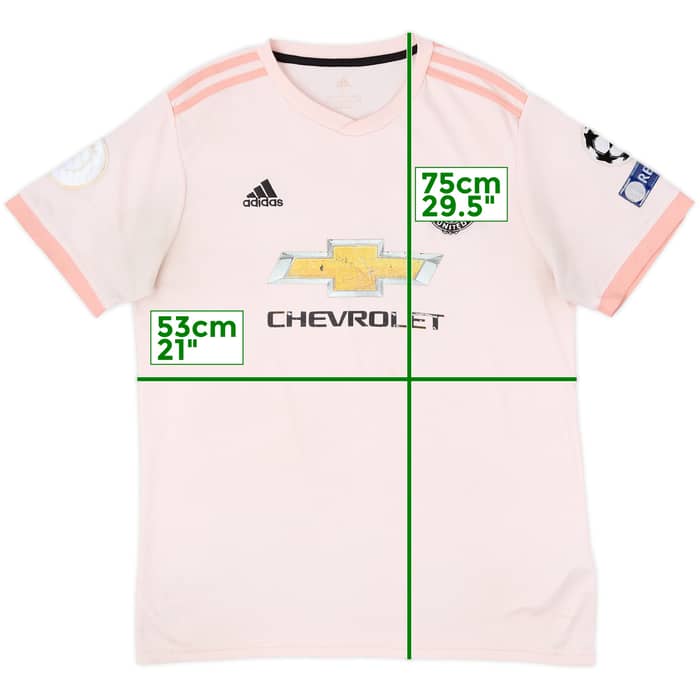 2018-19 Manchester United Away Shirt - 4/10 - (L)
