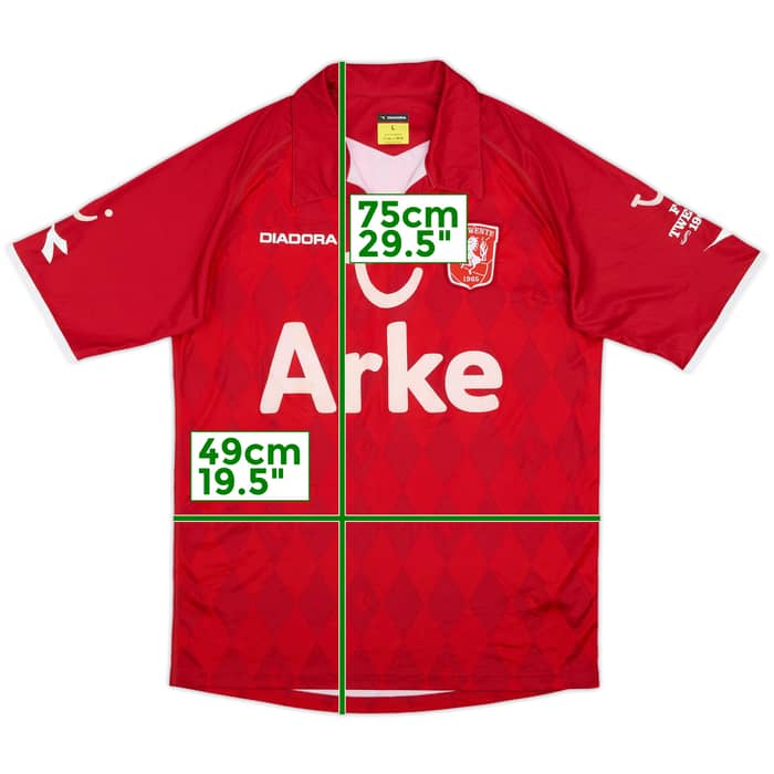 2010-11 FC Twente Home Shirt - 8/10 - (L)
