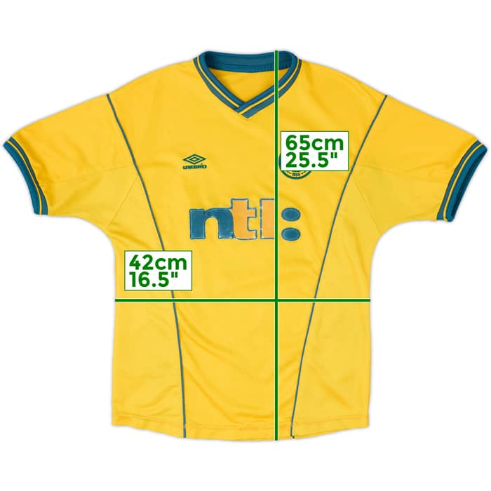2000-02 Celtic Away Shirt - 6/10 - (XL.Boys)