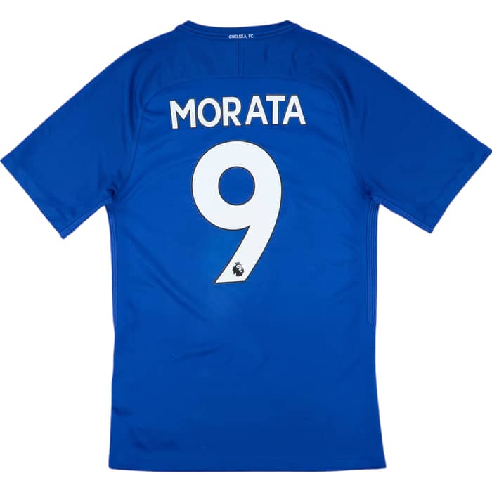 2017-18 Chelsea Home Shirt Morata #9 - 5/10 - (S)