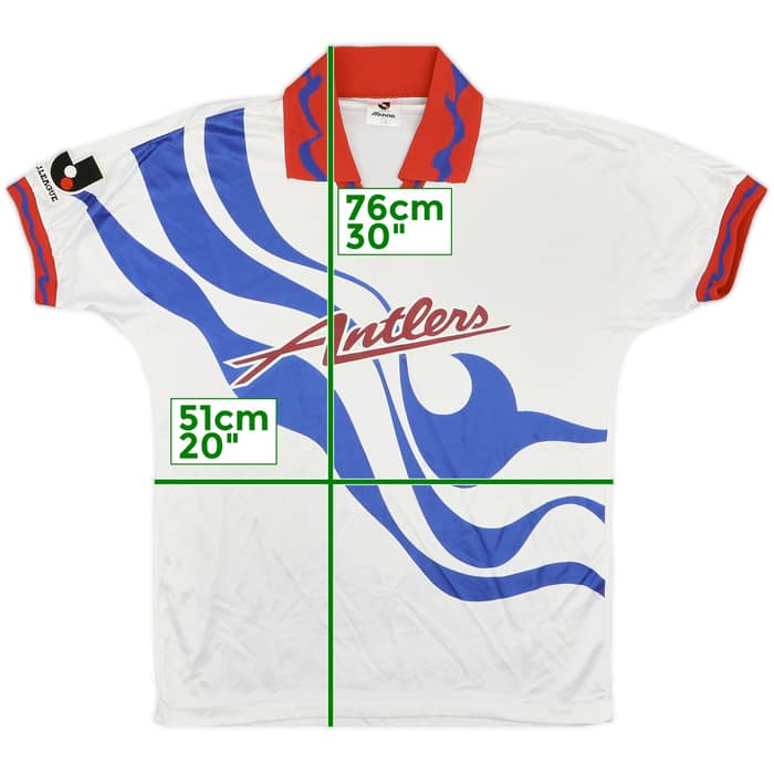 1993-95 Kashima Antlers Away Shirt - 9/10 - (M/L)
