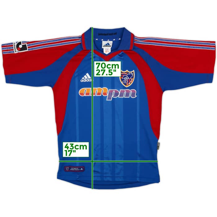 2001 FC Tokyo Home Shirt - 9/10 - (XL.Boys)