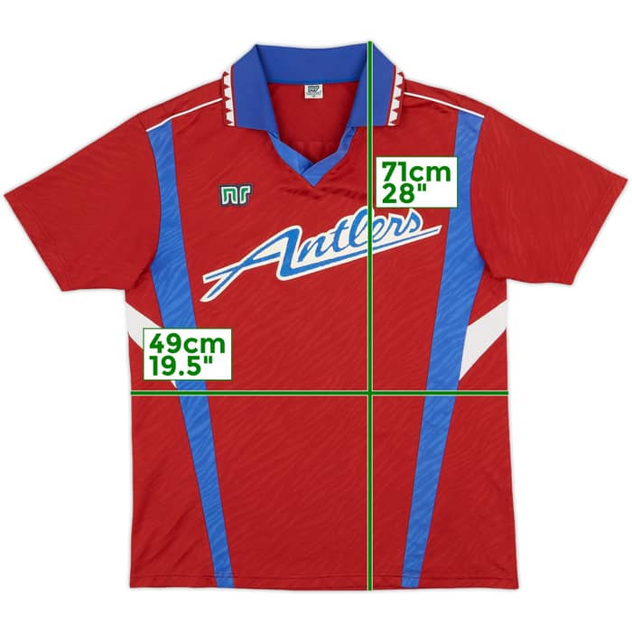 1992 Kashima Antlers Home Shirt - 8/10 - (M)