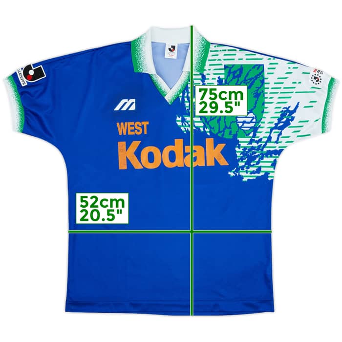 1993 J League All Star Match West Shirt - 8/10 - (L)