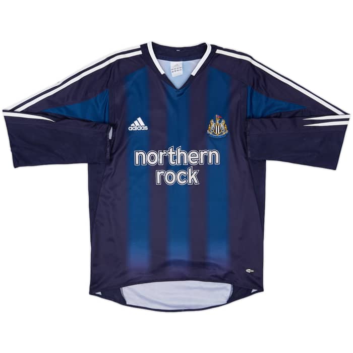 2004-05 Newcastle Away L/S Shirt - 4/10 - (S)