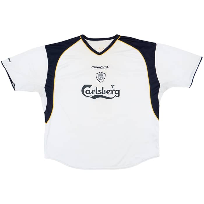 2001-03 Liverpool Away Shirt Gerrard #17 - 5/10 - (XXL)