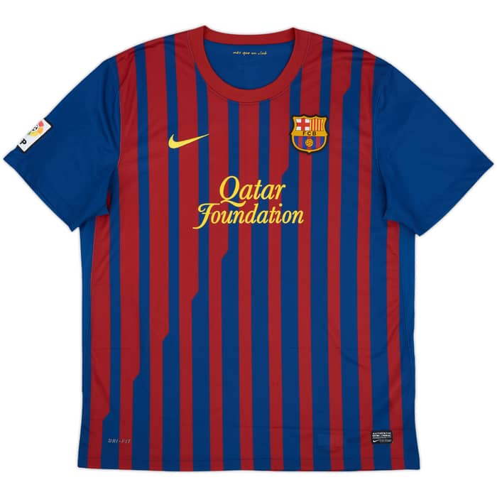 2011-12 Barcelona Home Shirt Messi #10 - 5/10 - (XL)