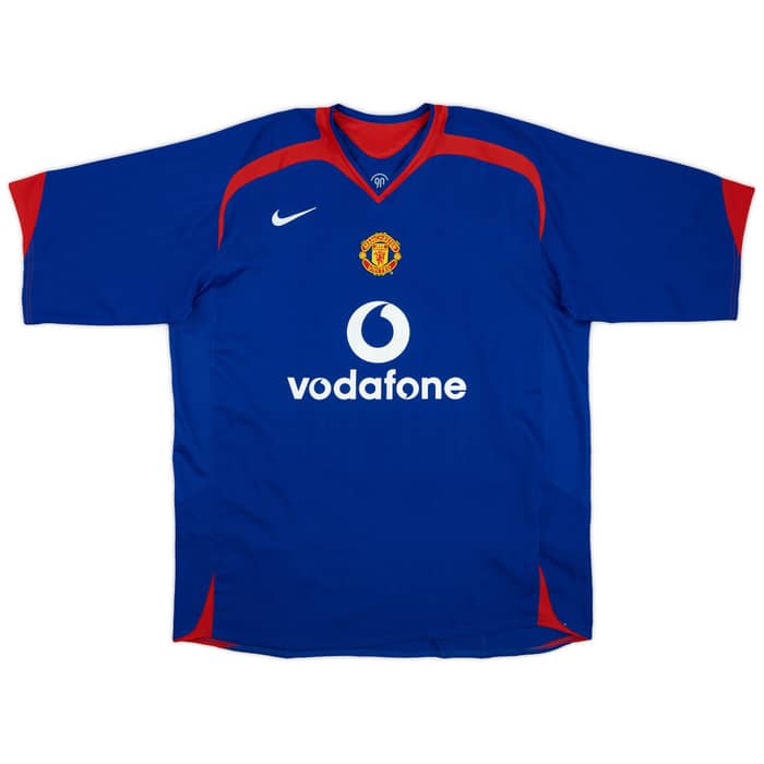 2005-06 Manchester United Away Shirt J.S.Park #13 - 9/10 - (XL)