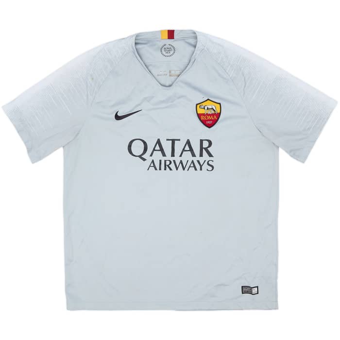 2018-19 Roma Away Shirt - 5/10 - (L)
