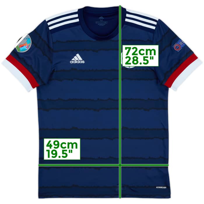 2020-22 Scotland Home Shirt - 9/10 - (M)