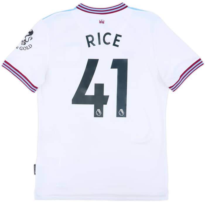 2019-20 West Ham Away Shirt Rice #41 - 6/10 - (M)