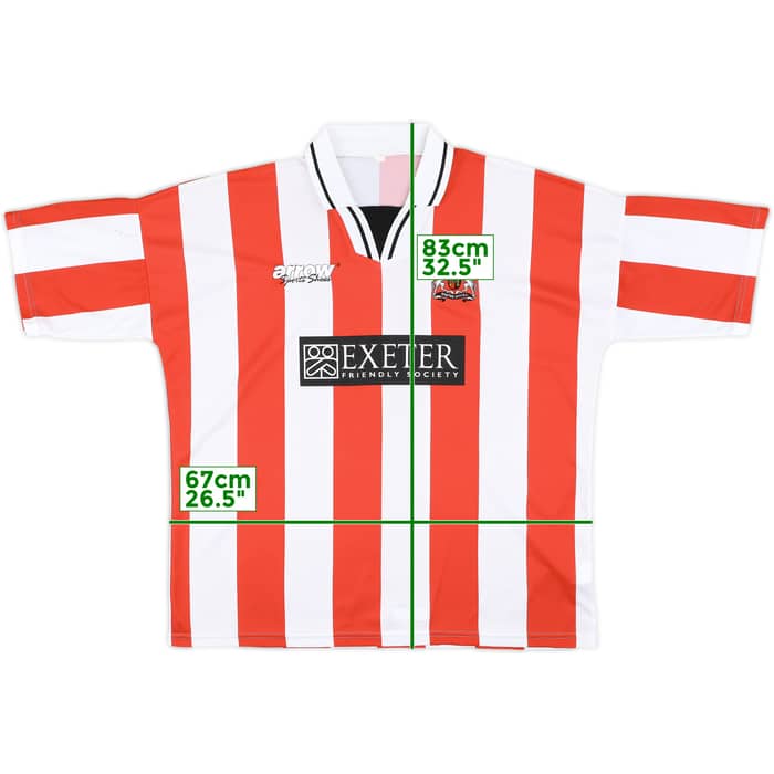 1998-99 Exeter City Home Shirt - 7/10 - (XL)