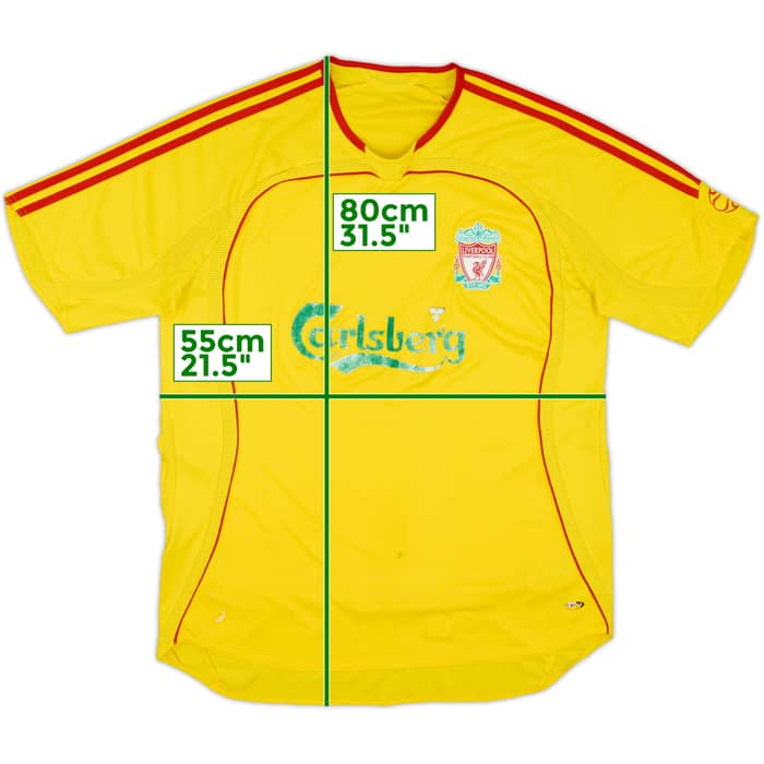 2006-07 Liverpool Away Shirt - 4/10 - (XL)