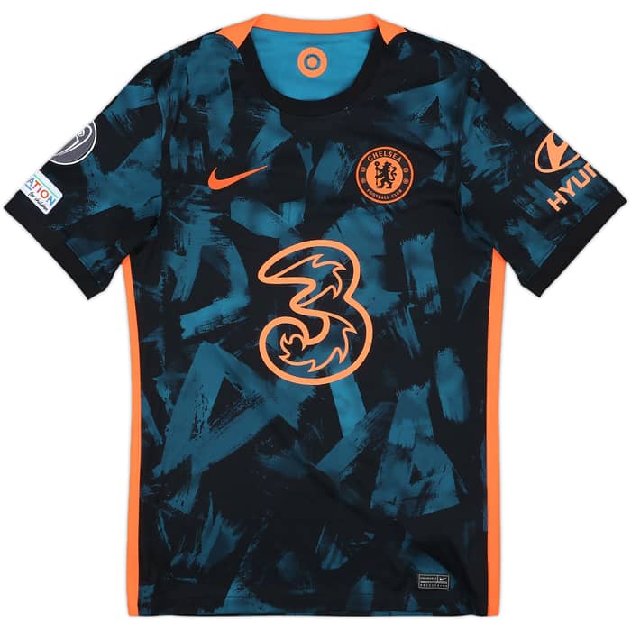 2021-22 Chelsea Third Shirt Mount #19 - 8/10 - (S)