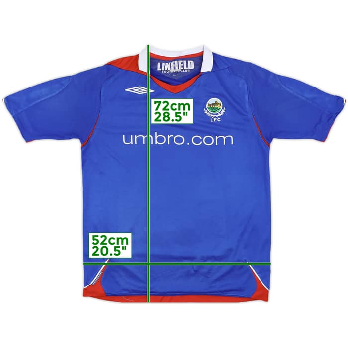 2007-08 Linfield Home Shirt - 7/10 - (M)
