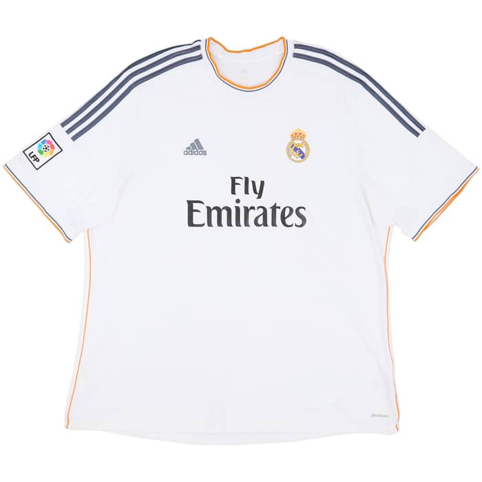 2013-14 Real Madrid Home Shirt Sergio Ramos #4 - 7/10 - (3XL)
