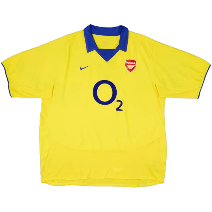2003-05 Arsenal Away Shirt Pires #7 - 6/10 - (XXL)