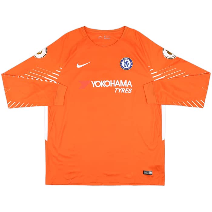2017-18 Chelsea GK Shirt Courtois #13 - 8/10 - (XXL)