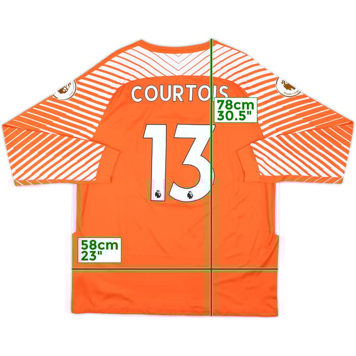 2017-18 Chelsea GK Shirt Courtois #13 - 8/10 - (XXL)