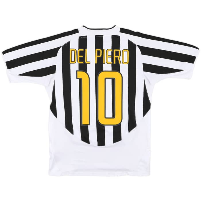 2003-04 Juventus Home Shirt Del Piero #10 - 6/10 - (L)