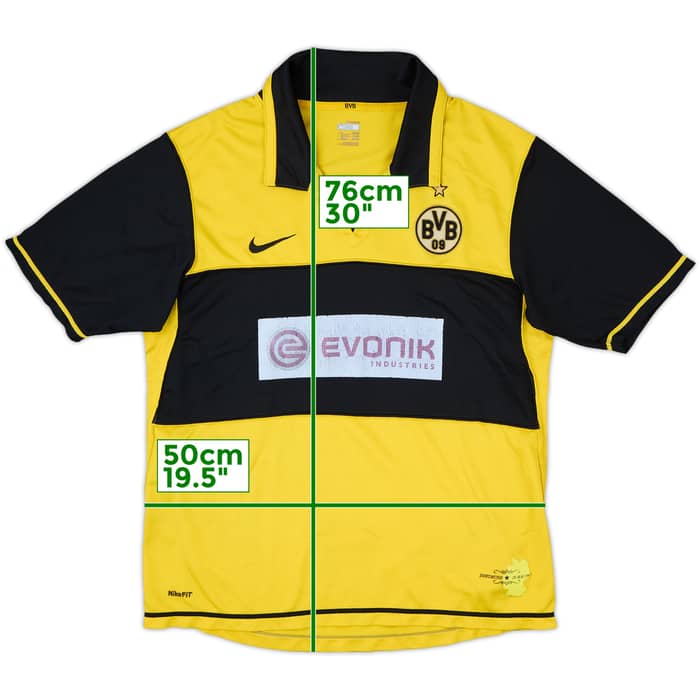 2007-08 Borussia Dortmund Home Shirt - 6/10 - (M)
