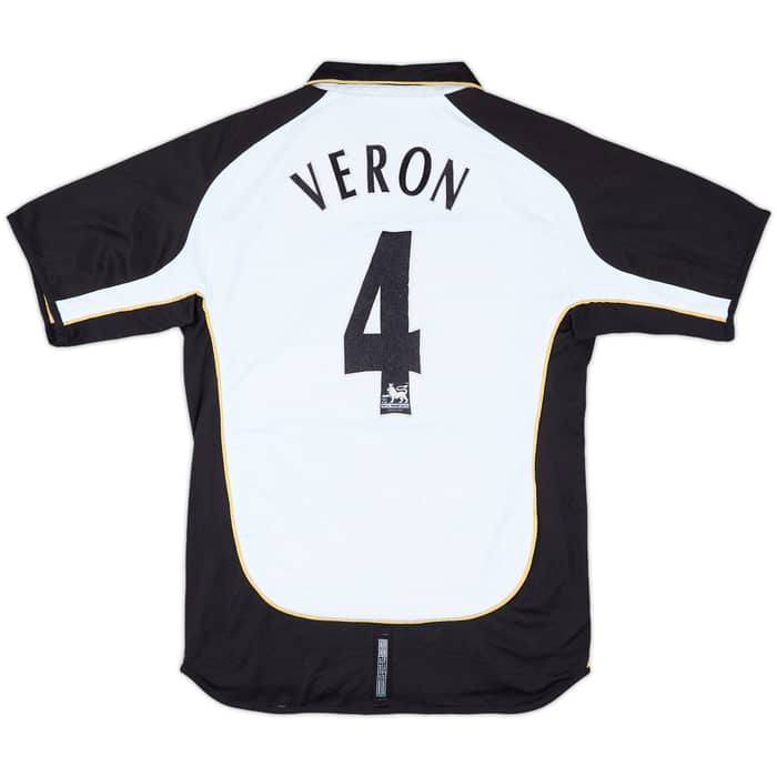 2001-02 Manchester United Centenary Away/Third Shirt Veron #4 - 5/10 - (M)