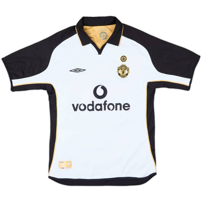 2001-02 Manchester United Centenary Away/Third Shirt Veron #4 - 5/10 - (M)
