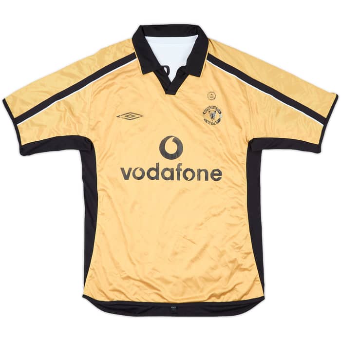 2001-02 Manchester United Centenary Away/Third Shirt Veron #4 - 5/10 - (M)