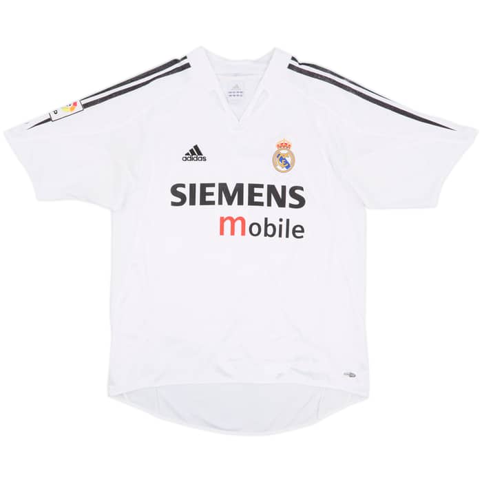 2004-05 Real Madrid Home Shirt Beckham #23 - 5/10 - (M)