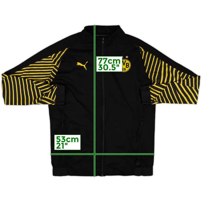 2018-19 Borussia Dortmund Puma Track Jacket - 6/10 - (L)