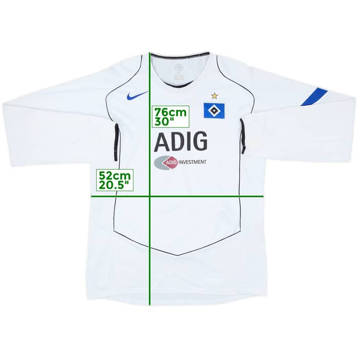 2004-05 Hamburg Home L/S Shirt - 6/10 - (L)