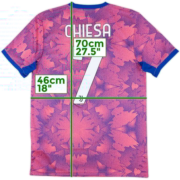2022-23 Juventus Third Shirt Chiesa #7 - 10/10 - (M)