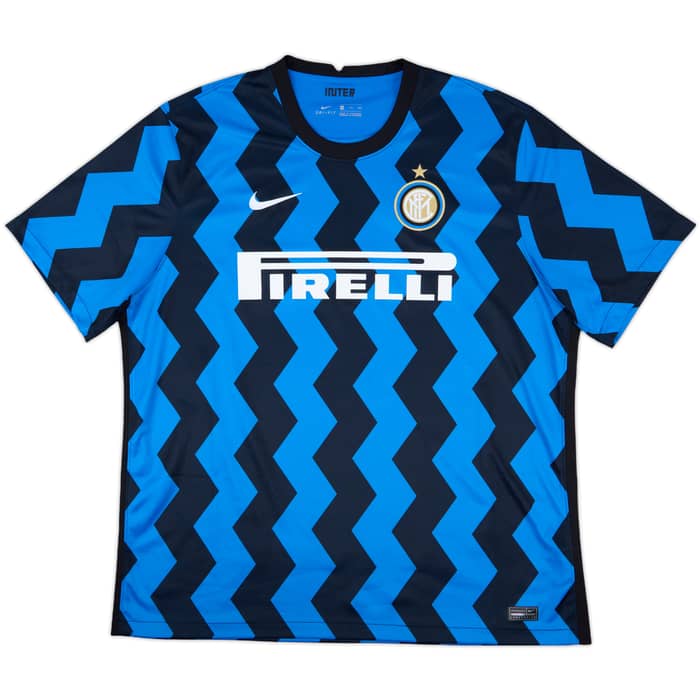 2020-21 Inter Milan Home Shirt Perisic #14 - 9/10 - (XXL)