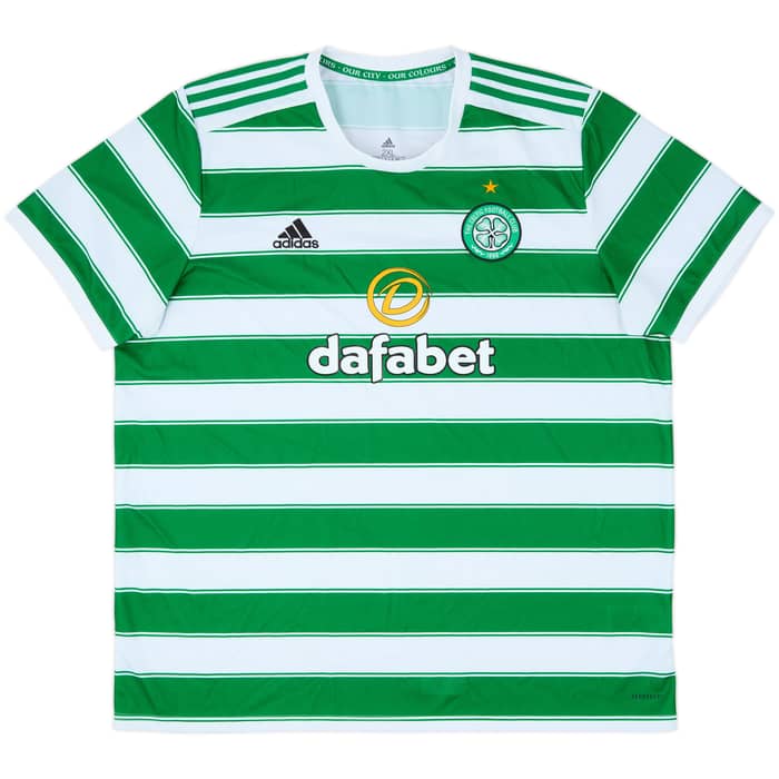2021-22 Celtic Home Shirt - 10/10 - (XXL)