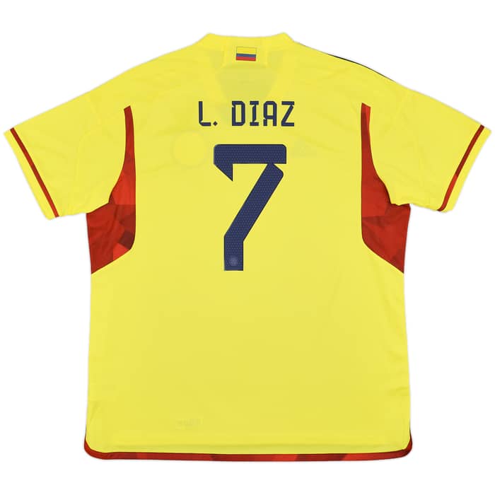 2022-23 Colombia Home Shirt L.Diaz #7 - 10/10 - (XXL)