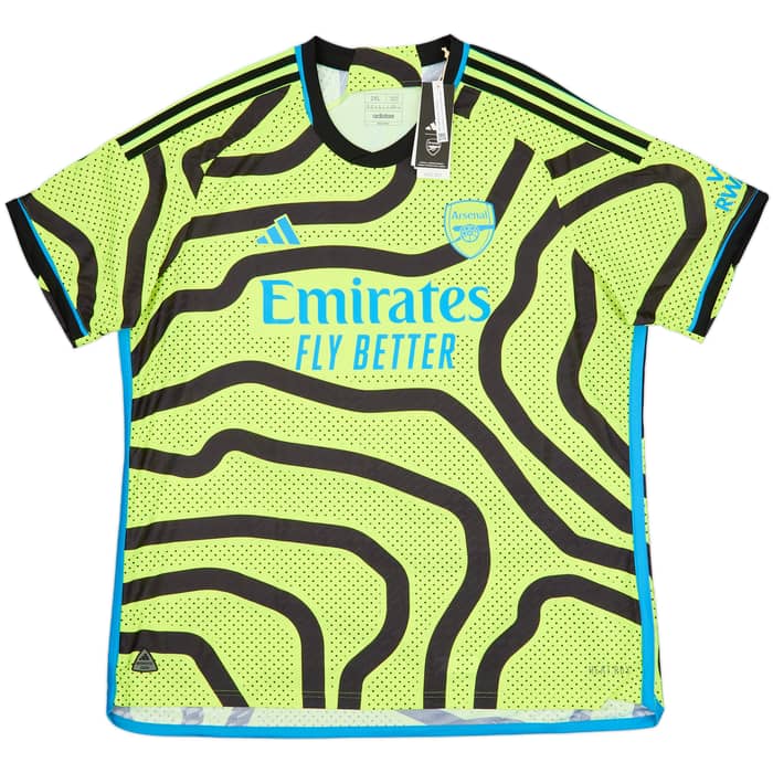 2023-24 Arsenal Authentic Away Shirt Saka #7 (XXL)