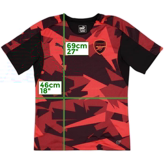 2017-18 Arsenal Puma Training Shirt - 9/10 - (M)