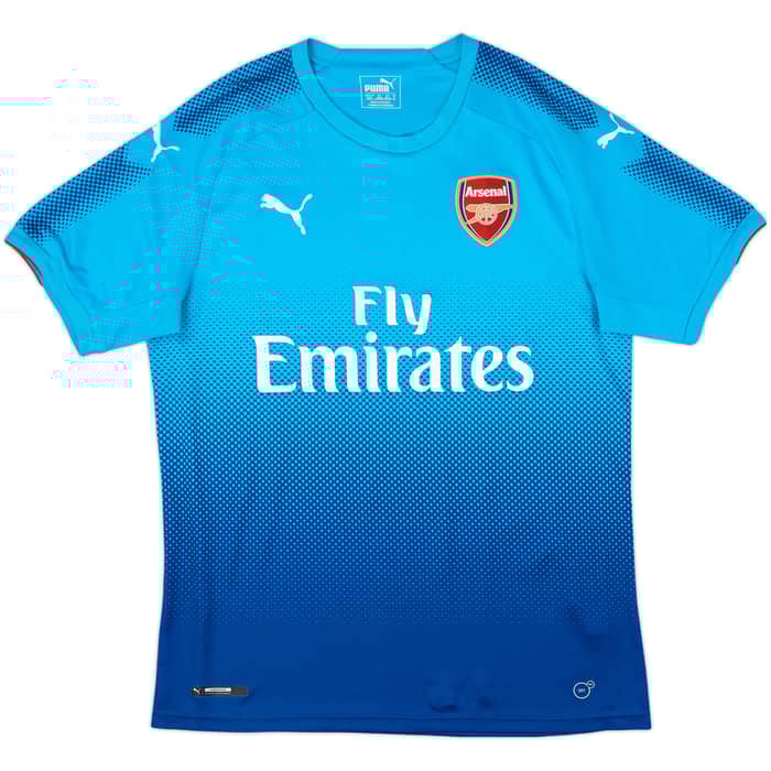 2017-18 Arsenal Away Shirt S.Cazorla #19 - 8/10 - (M)