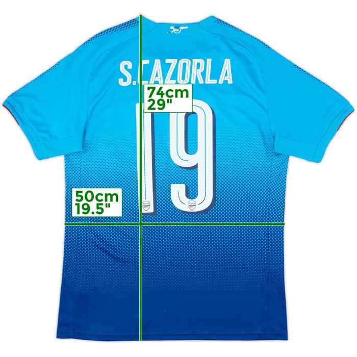 2017-18 Arsenal Away Shirt S.Cazorla #19 - 8/10 - (M)
