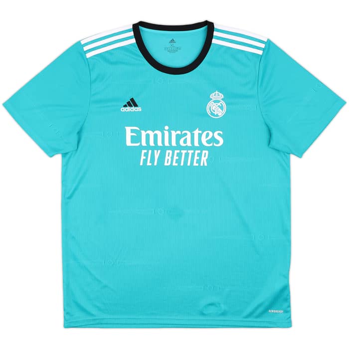 2021-22 Real Madrid Third Shirt Benzema #9 - 9/10 - (XL)