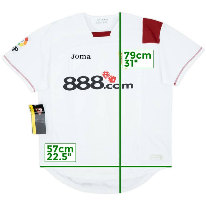 2007-08 Sevilla Home Shirt (M)