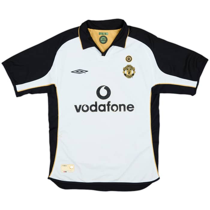 2001-02 Manchester United Centenary Away/Third Shirt - 5/10 - (M)