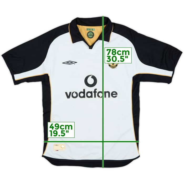 2001-02 Manchester United Centenary Away/Third Shirt - 5/10 - (M)