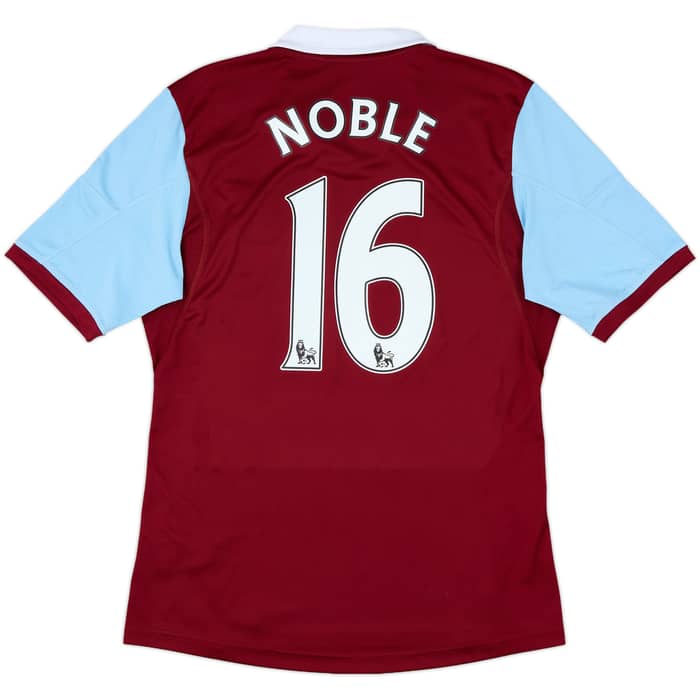 2013-14 West Ham Home Shirt Noble #16 - 9/10 - (M)