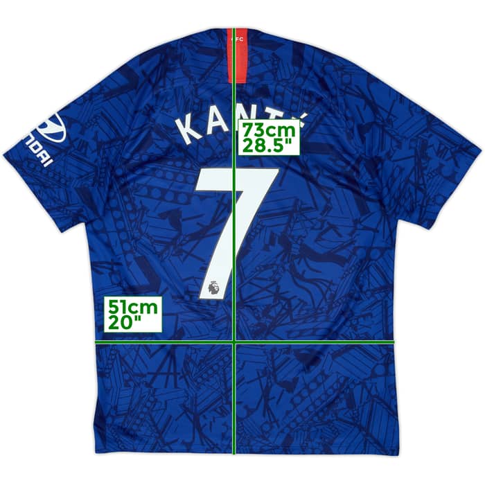 2019-20 Chelsea Home Shirt Kante #7 - 8/10 - (M)