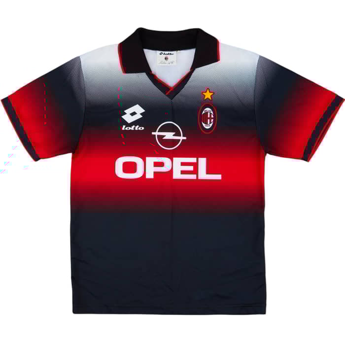 1996-97 AC Milan Lotto Training Shirt - 9/10 - (M)