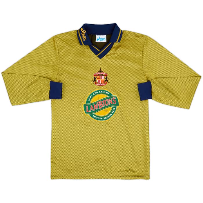 1997-99 Sunderland Away L/S Shirt - 9/10 - (S)